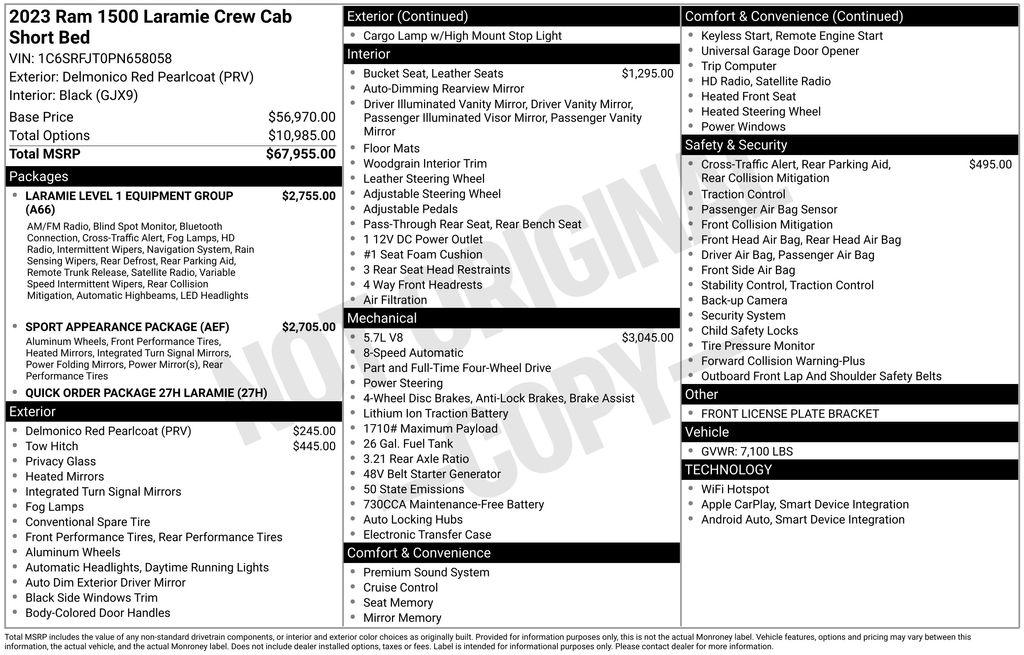 Thumbnail: 2023 RAM 1500 - 7