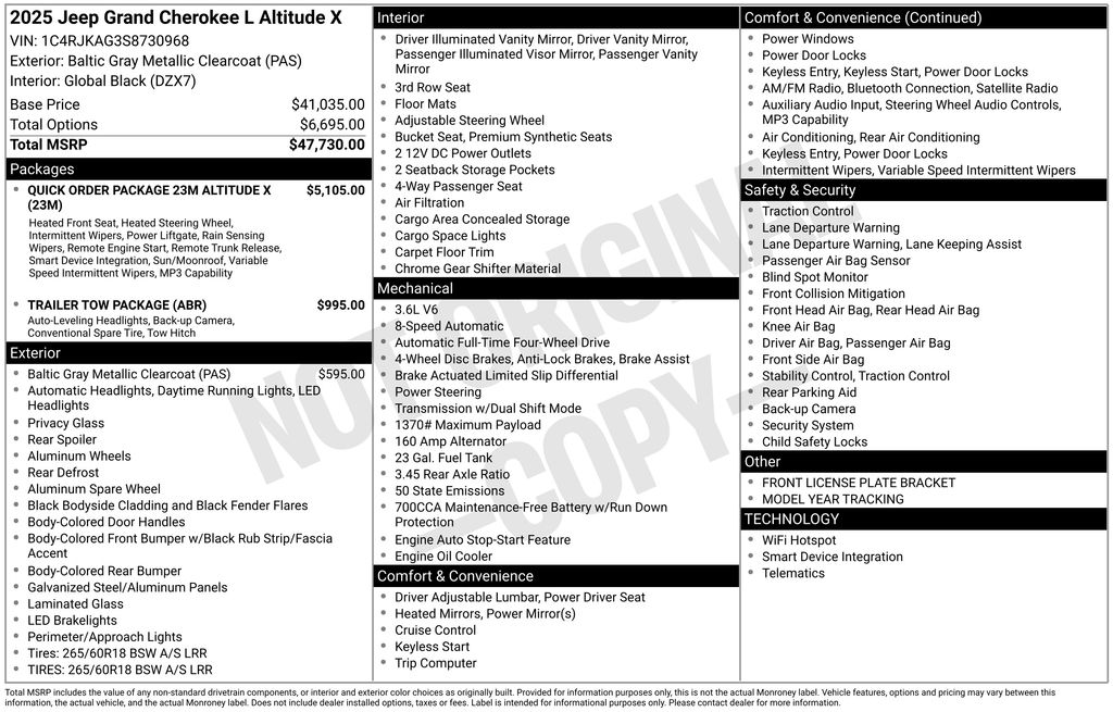 Thumbnail: 2025 Jeep Grand Cherokee L - 7