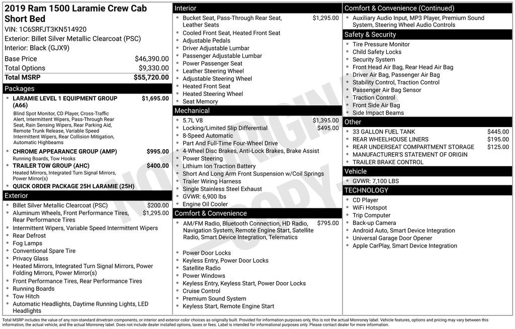 Thumbnail: 2019 RAM 1500 - 7