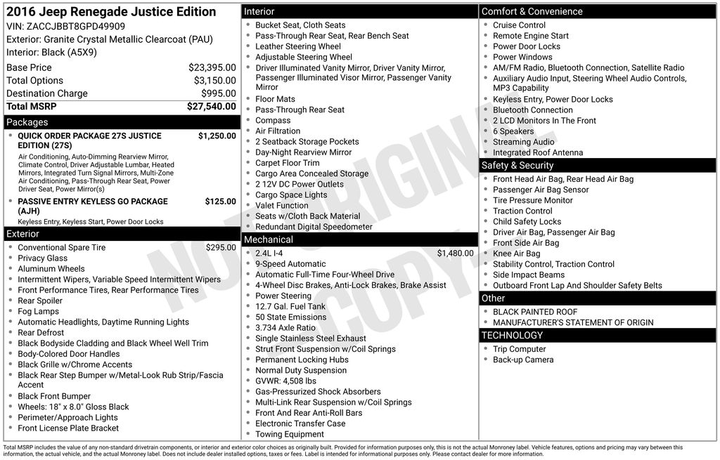 Thumbnail: 2016 Jeep Renegade - 7