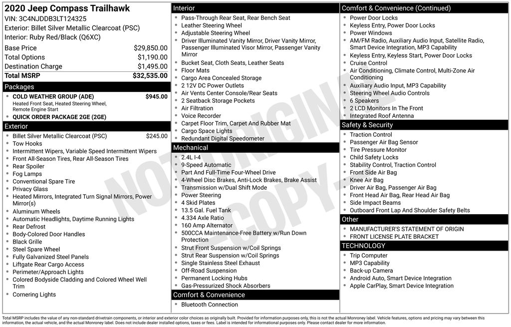 Thumbnail: 2020 Jeep Compass - 7