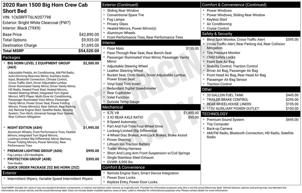 Thumbnail: 2020 RAM 1500 - 7