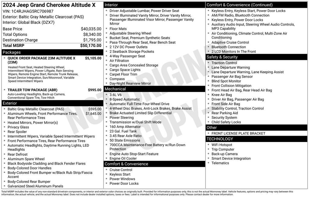 Thumbnail: 2024 Jeep Grand Cherokee - 7
