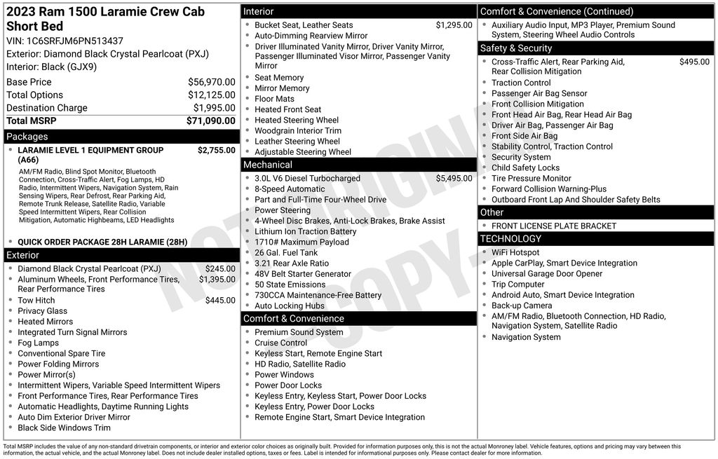 Thumbnail: 2023 RAM 1500 - 7