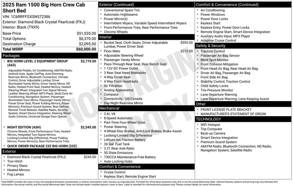 Thumbnail: 2025 RAM 1500 - 7