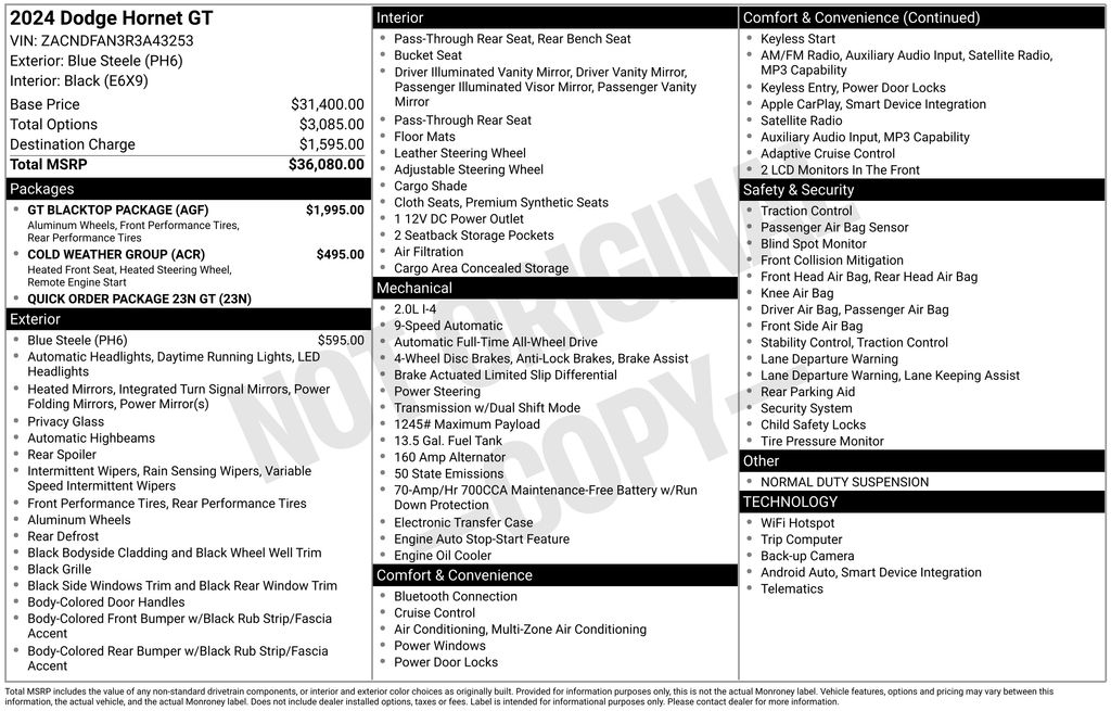Thumbnail: 2024 Dodge Hornet - 7