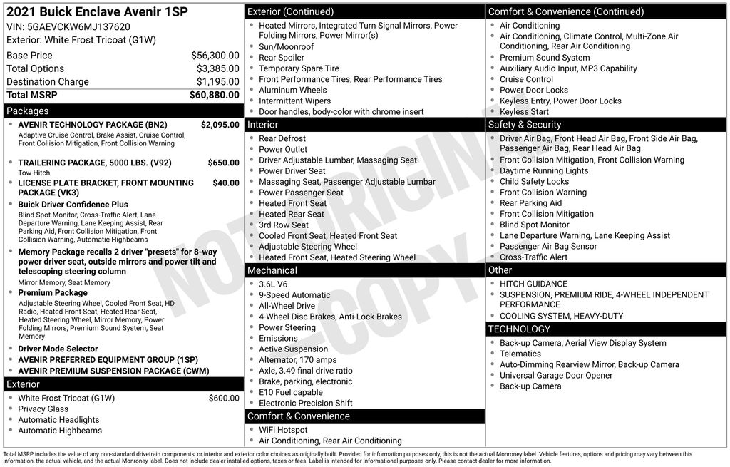 Thumbnail: 2021 Buick Enclave - 7