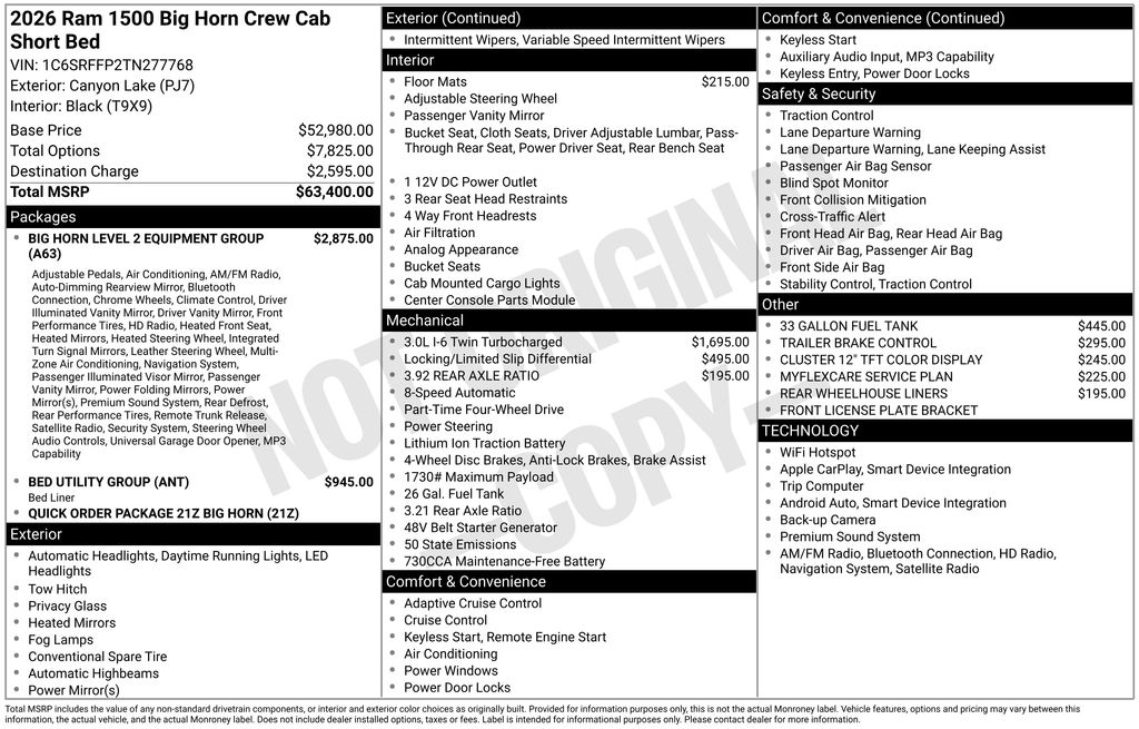 Thumbnail: 2026 RAM 1500 - 7