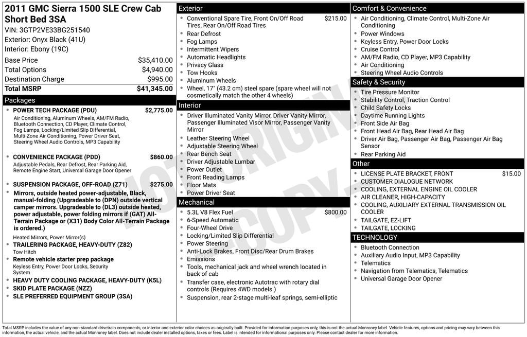 Thumbnail: 2011 GMC Sierra 1500 - 7