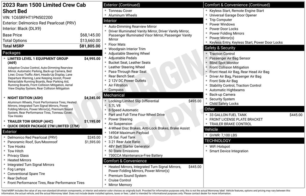 Thumbnail: 2023 RAM 1500 - 7