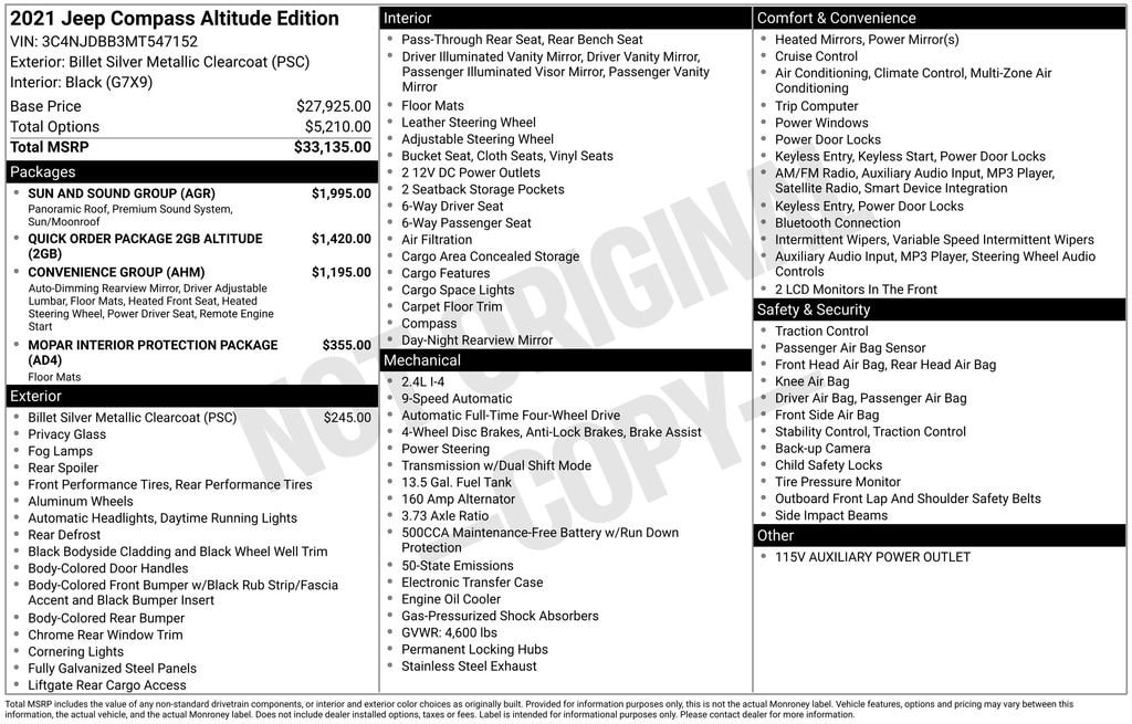 Thumbnail: 2021 Jeep Compass - 7
