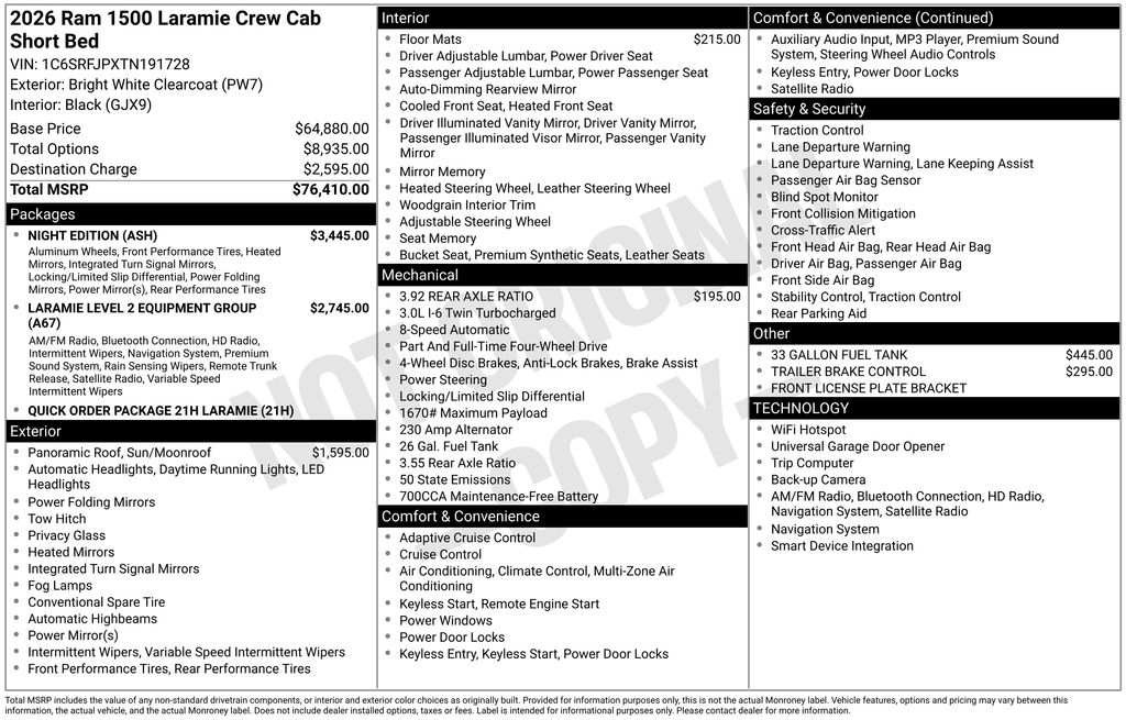 Thumbnail: 2026 RAM 1500 - 7