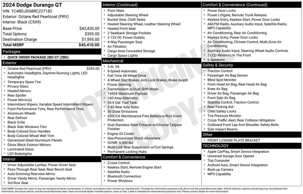 Thumbnail: 2024 Dodge Durango - 7