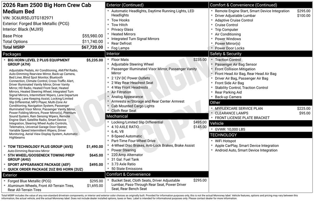 Thumbnail: 2026 RAM 2500 - 7