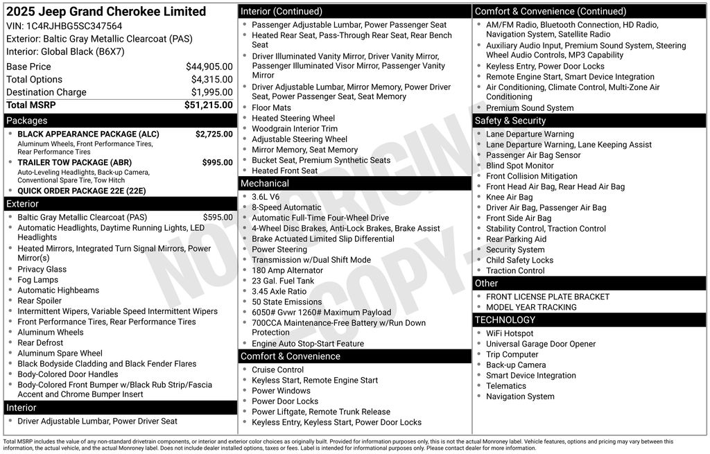 Thumbnail: 2025 Jeep Grand Cherokee - 7