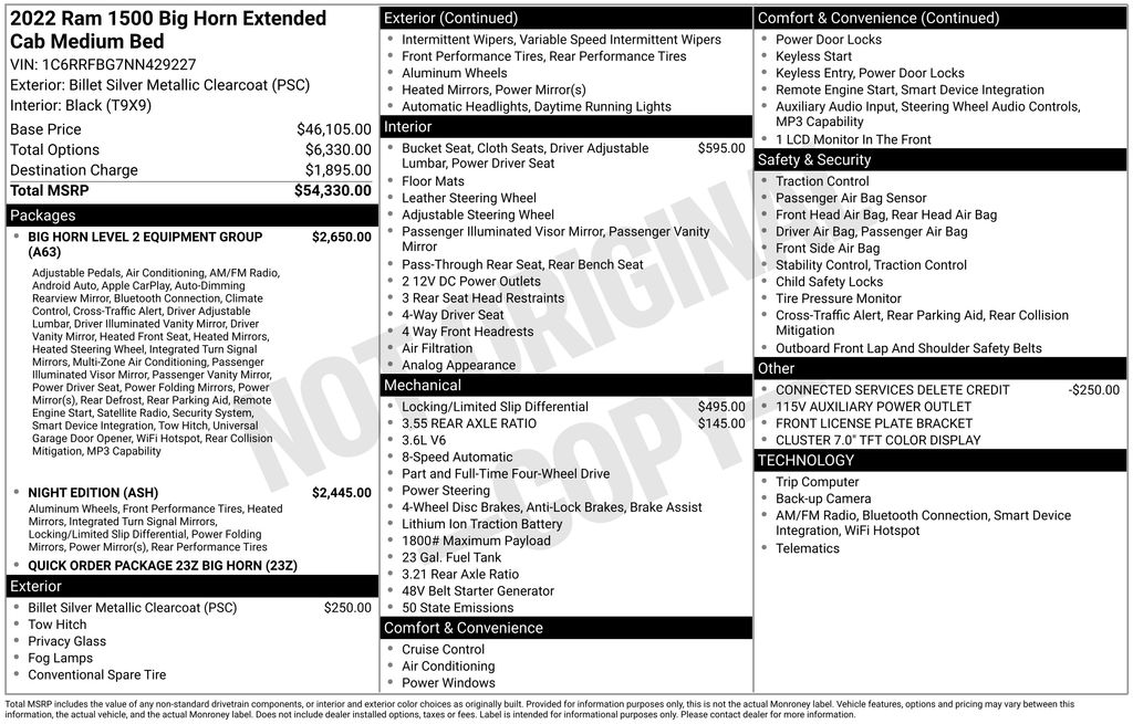 Thumbnail: 2022 RAM 1500 - 7