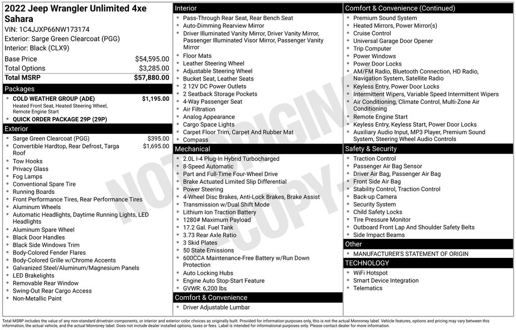 2022 Jeep Wrangler Unlimited Sahara 4xe 7