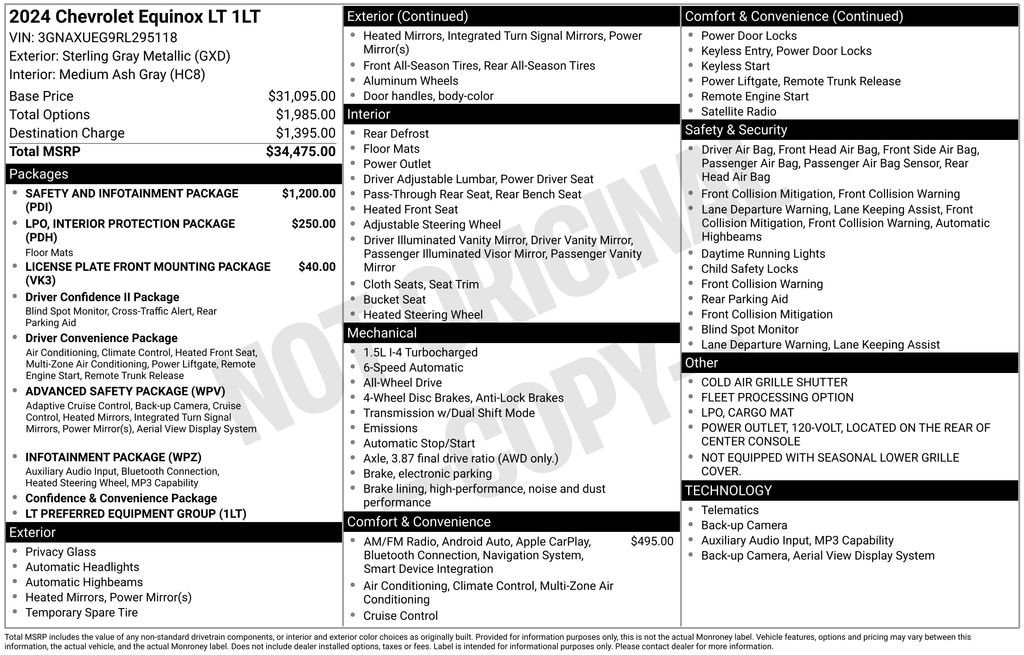 Thumbnail: 2024 Chevrolet Equinox - 7