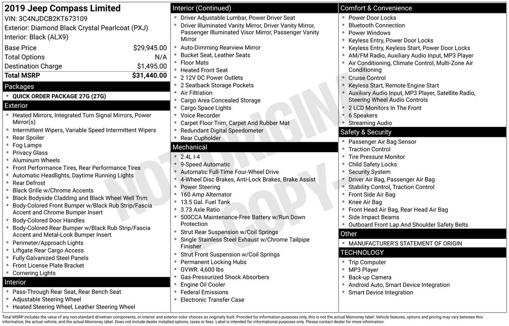 Thumbnail: 2019 Jeep Compass - 7