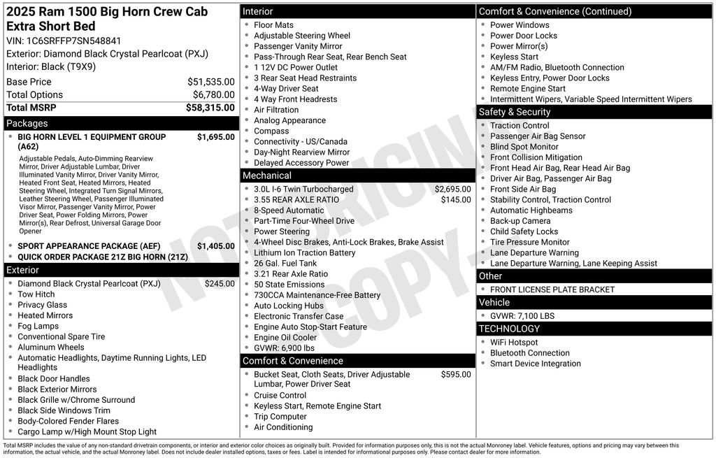 Thumbnail: 2025 RAM 1500 - 7