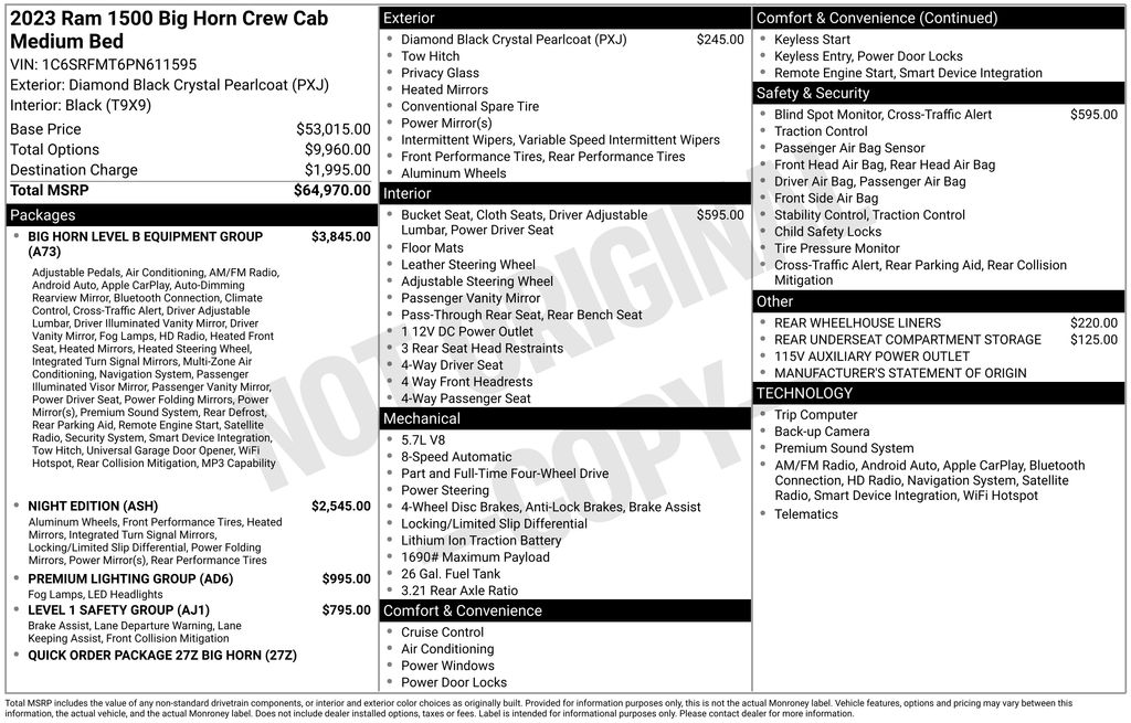 Thumbnail: 2023 RAM 1500 - 7