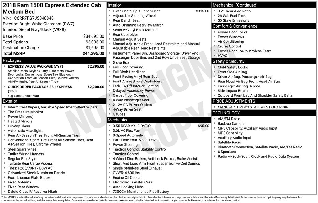 Thumbnail: 2018 RAM 1500 - 7