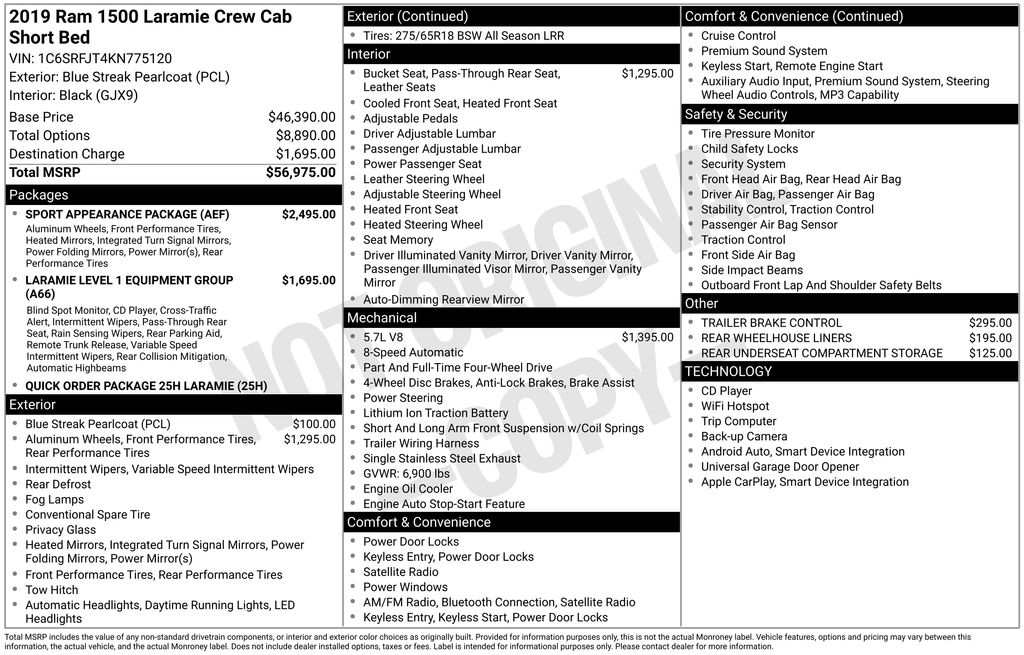 Thumbnail: 2019 RAM 1500 - 6