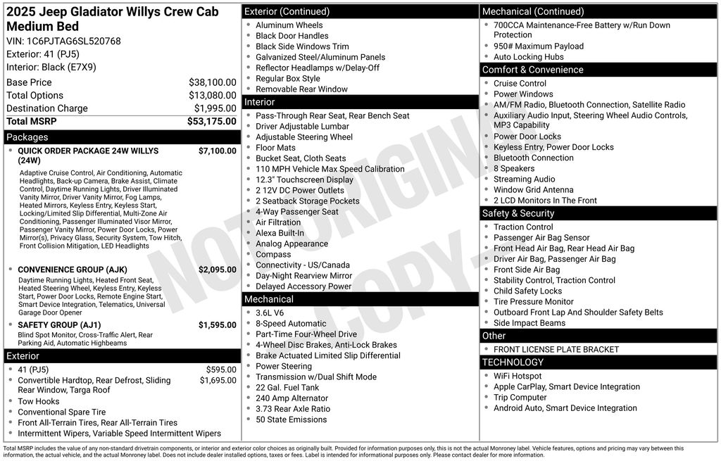 Thumbnail: 2025 Jeep Gladiator - 7