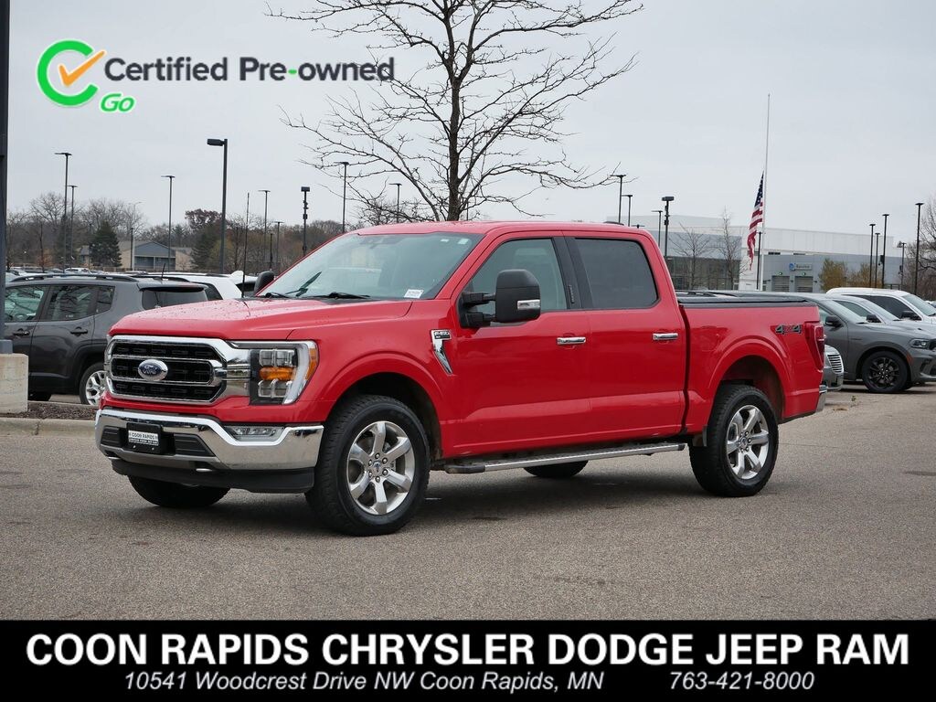 Used 2021 Ford F-150 XLT Truck SuperCrew Cab