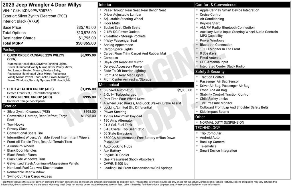 Thumbnail: 2023 Jeep Wrangler - 7