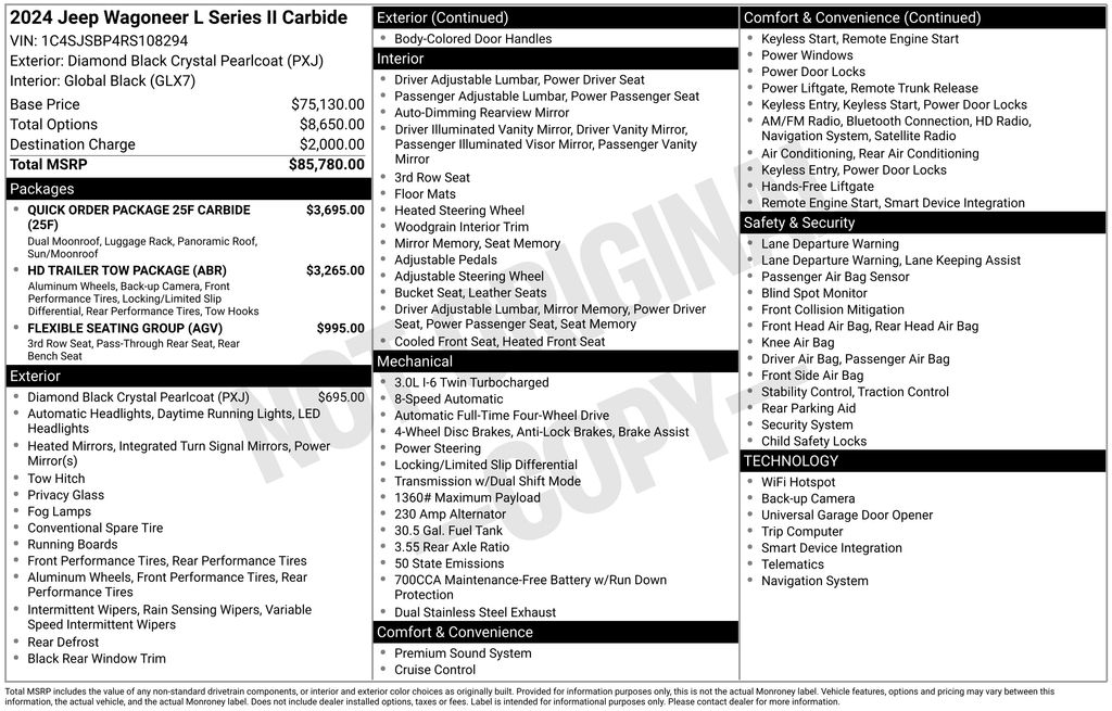 Thumbnail: 2024 Jeep Wagoneer - 7