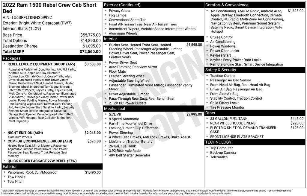 Thumbnail: 2022 RAM 1500 - 7