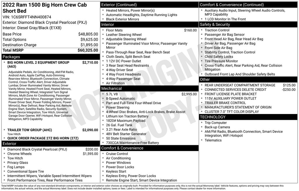 Thumbnail: 2022 RAM 1500 - 7