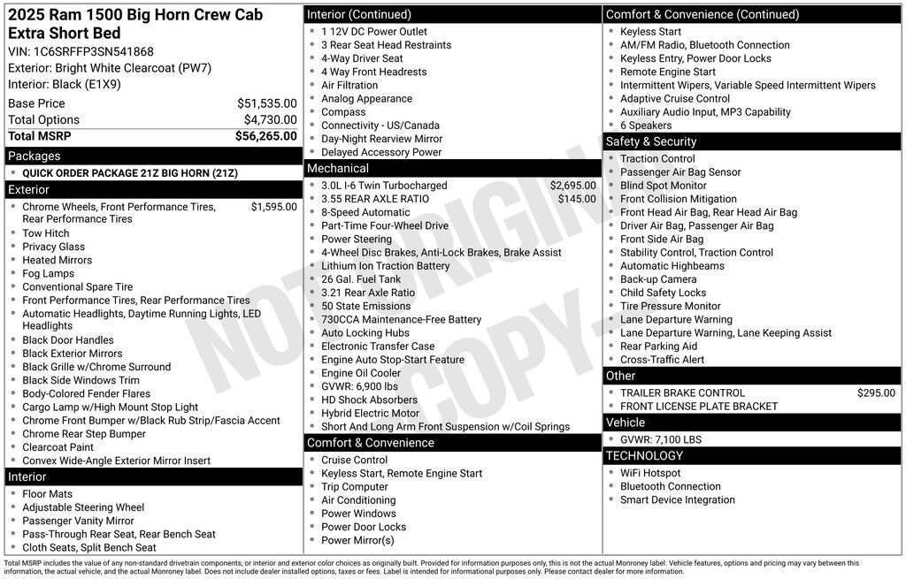 Thumbnail: 2025 RAM 1500 - 7