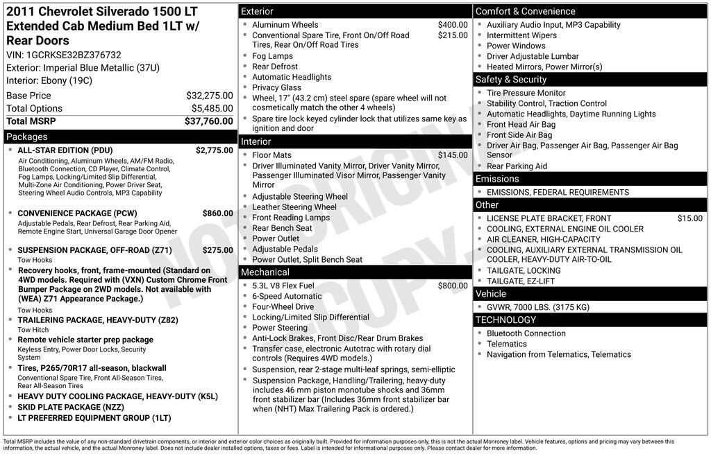 Thumbnail: 2011 Chevrolet Silverado 1500 - 7