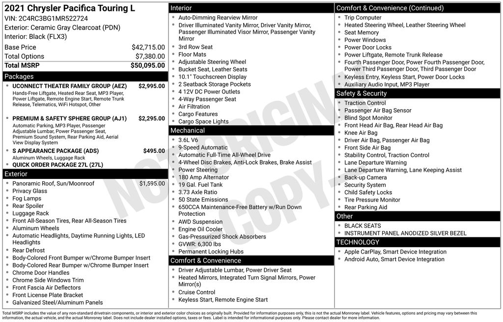 Thumbnail: 2021 Chrysler Pacifica - 7