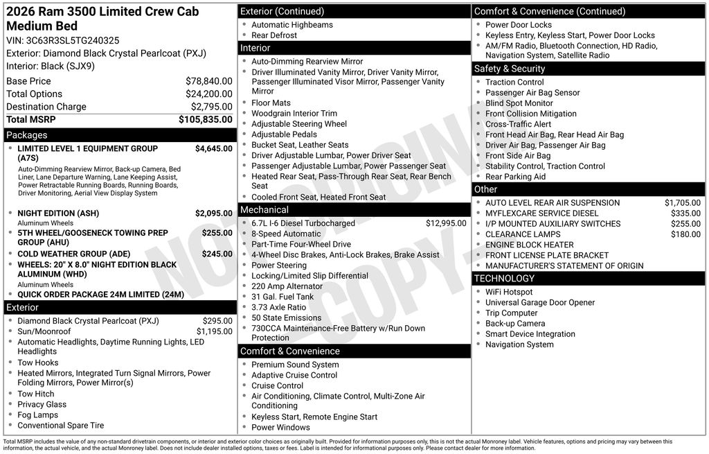 Thumbnail: 2026 RAM 3500 - 7