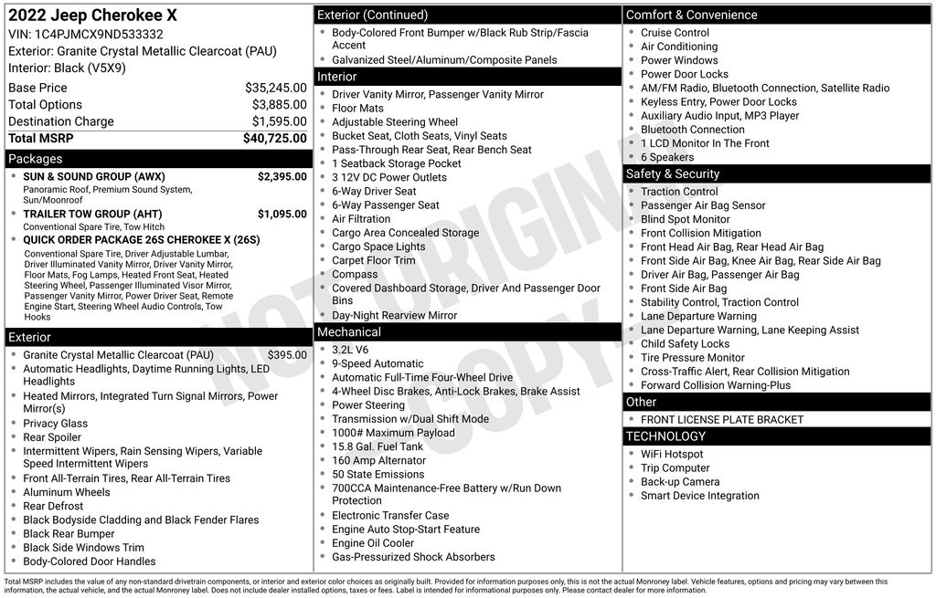 Thumbnail: 2022 Jeep Cherokee - 7