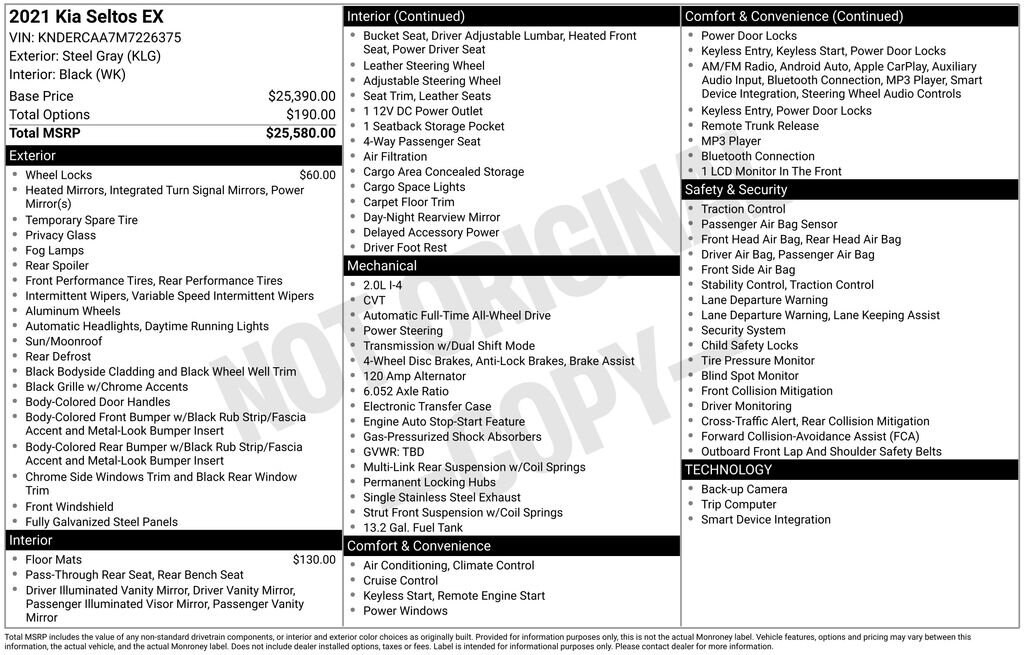 Thumbnail: 2021 Kia Seltos - 7