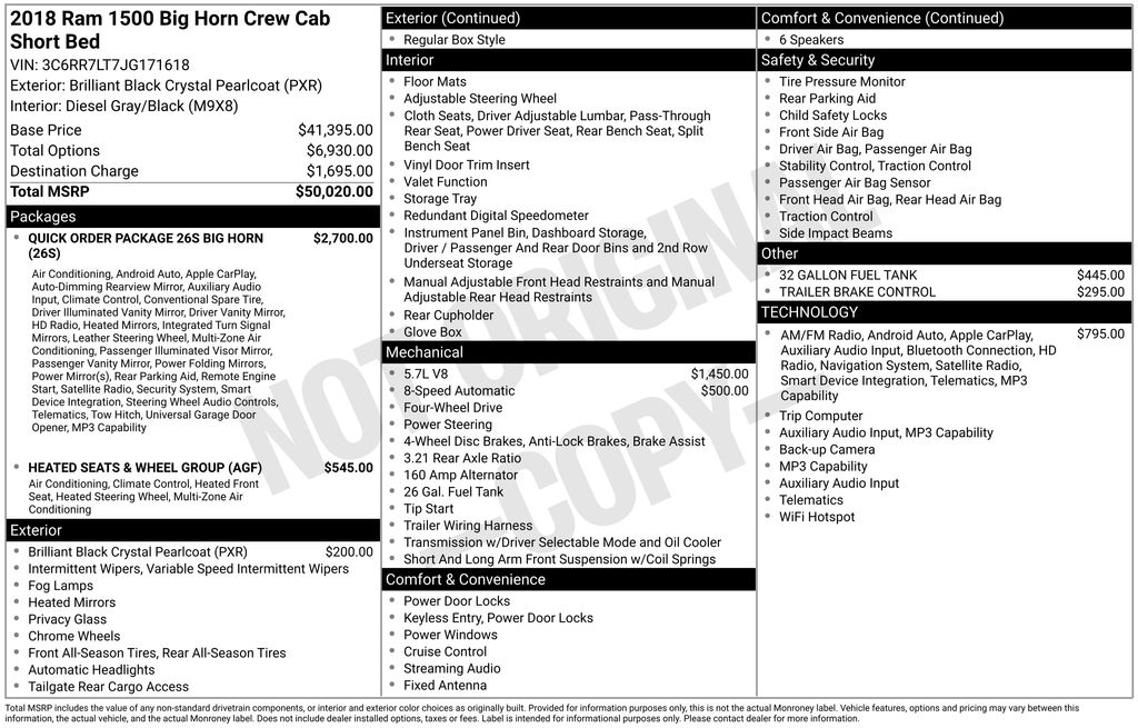 Thumbnail: 2018 RAM 1500 - 7