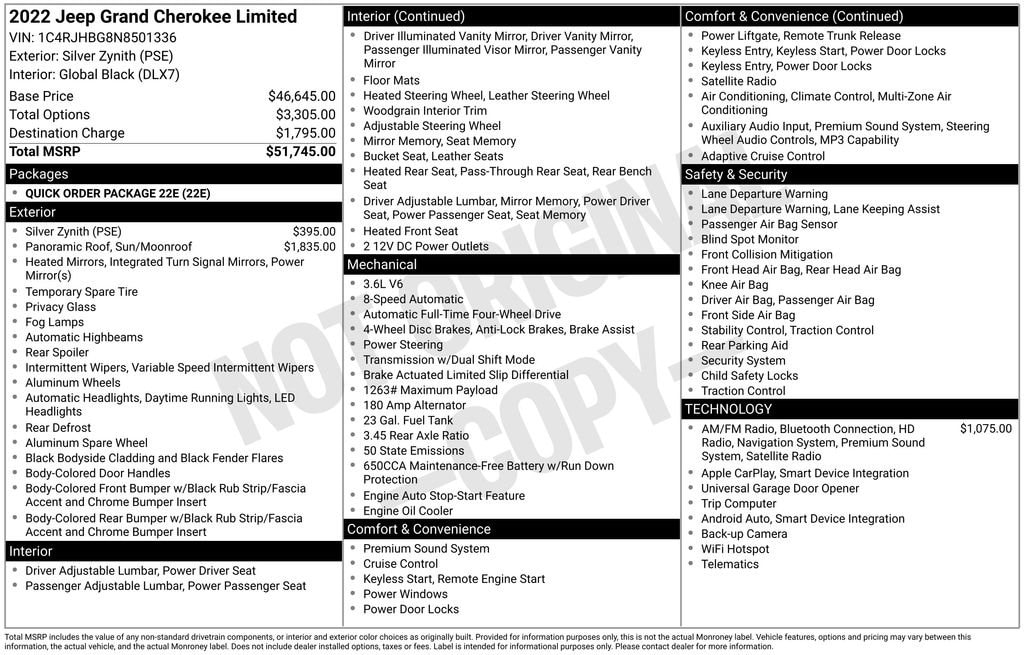 Thumbnail: 2022 Jeep Grand Cherokee - 7