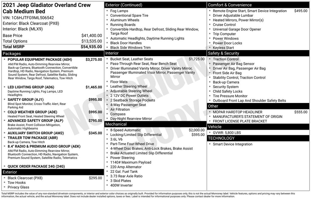 Thumbnail: 2021 Jeep Gladiator - 7
