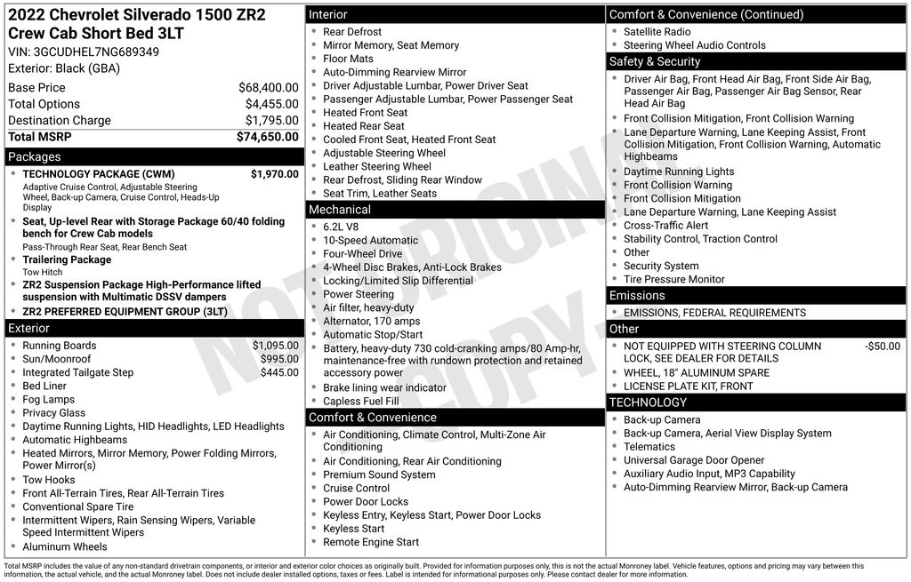 Thumbnail: 2022 Chevrolet Silverado 1500 - 7