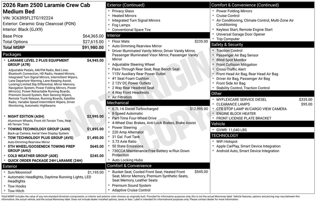 Thumbnail: 2026 RAM 2500 - 7