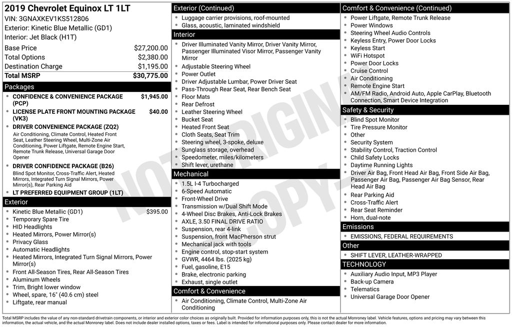 Thumbnail: 2019 Chevrolet Equinox - 7