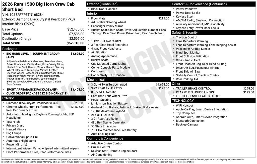 Thumbnail: 2026 RAM 1500 - 7