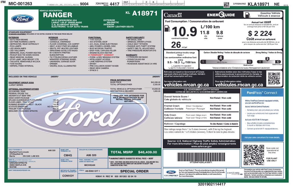 Thumbnail: 2019 Ford Ranger - 7