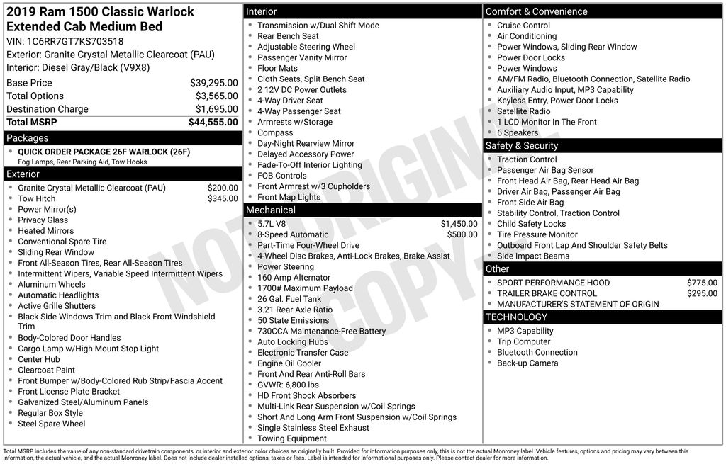 Thumbnail: 2019 RAM 1500 Classic - 7