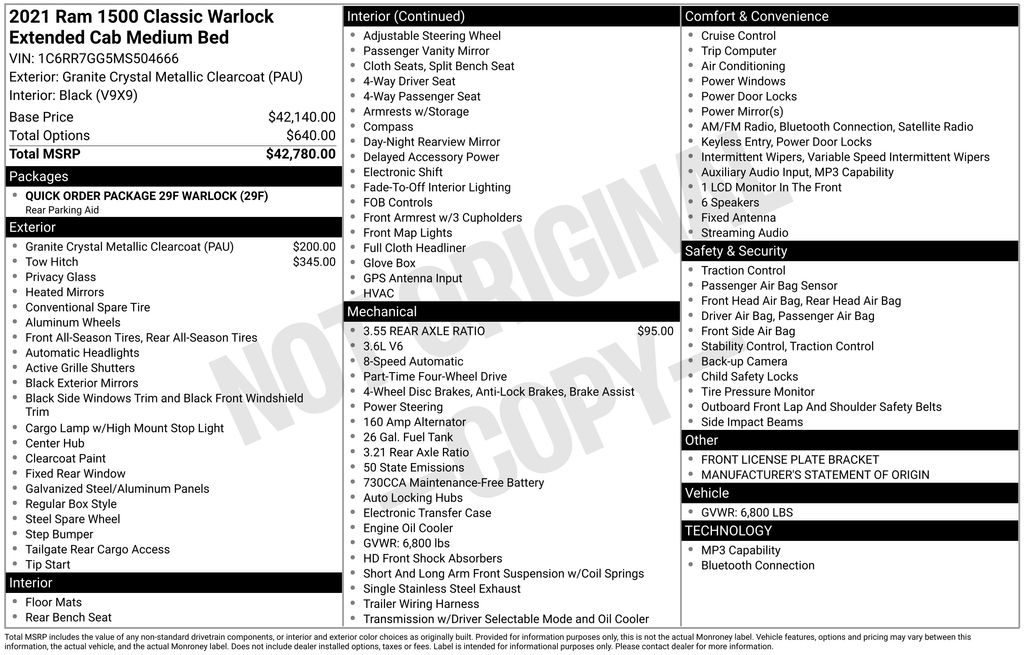 Thumbnail: 2021 RAM 1500 Classic - 7