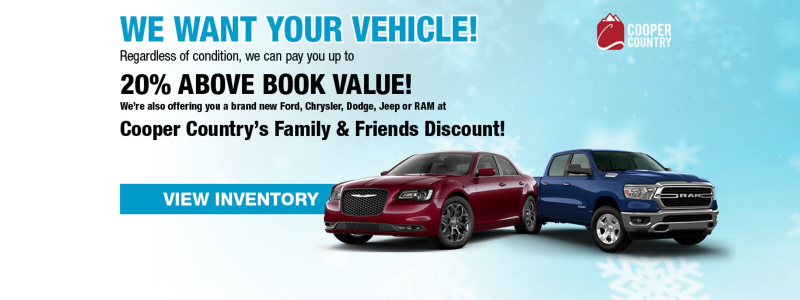 New Jeep, RAM, Dodge, Chrysler and Used Car Dealer Serving